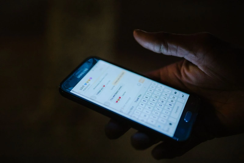 Smartphone with WhatsApp — lead capture for Dubai businesses